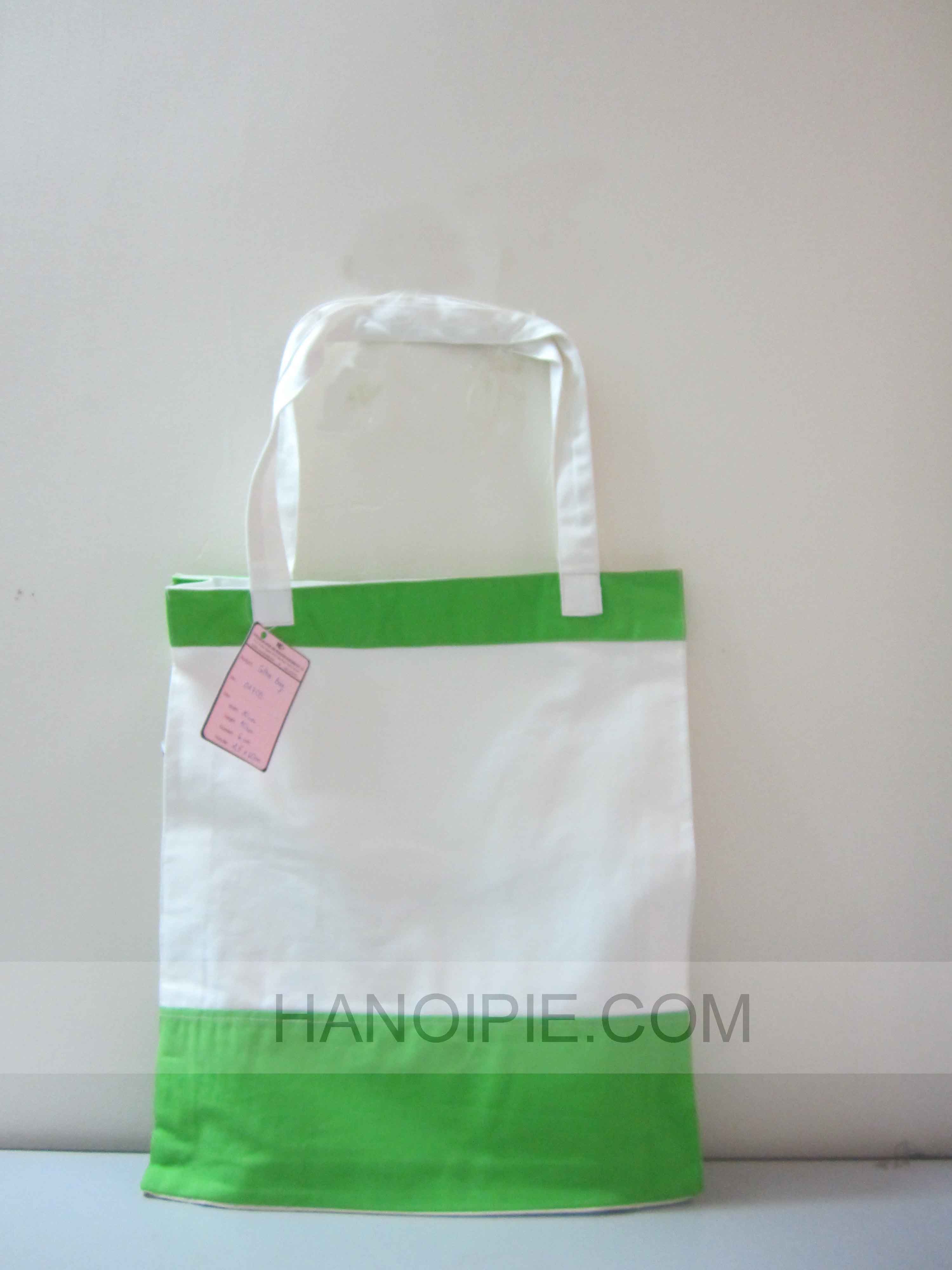 cotton organic bag origin vietnam cotton tote bag